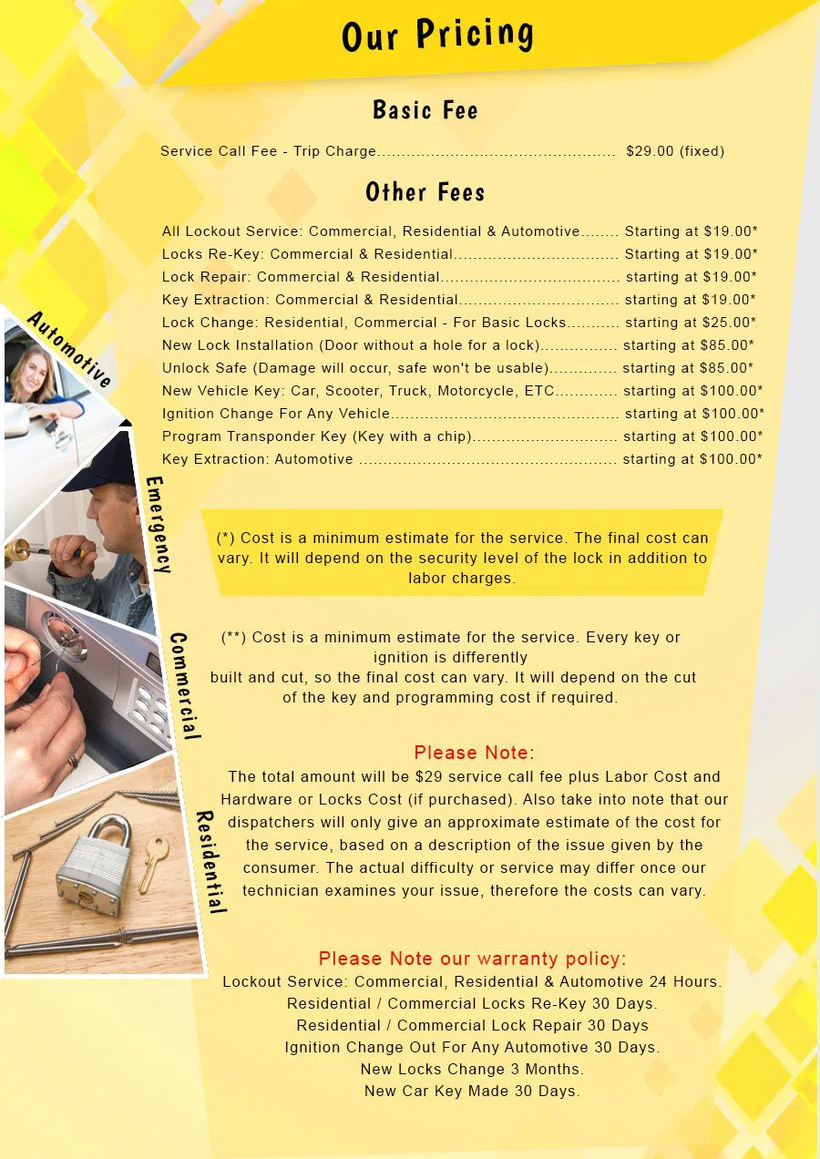 Pompano Beach Emergency Locksmith Pompano Beach, FL 954-281-3211